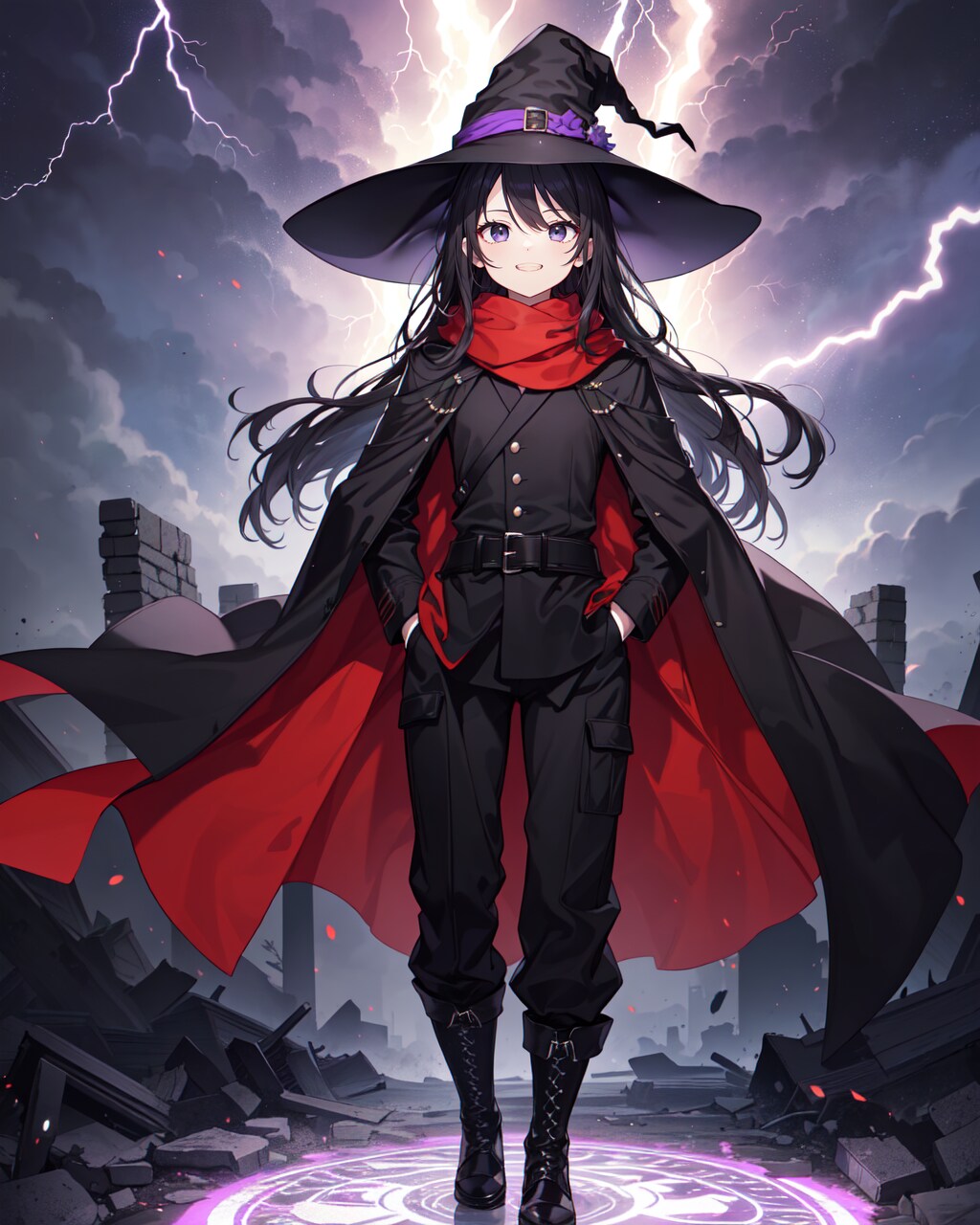雷魔法と魔女