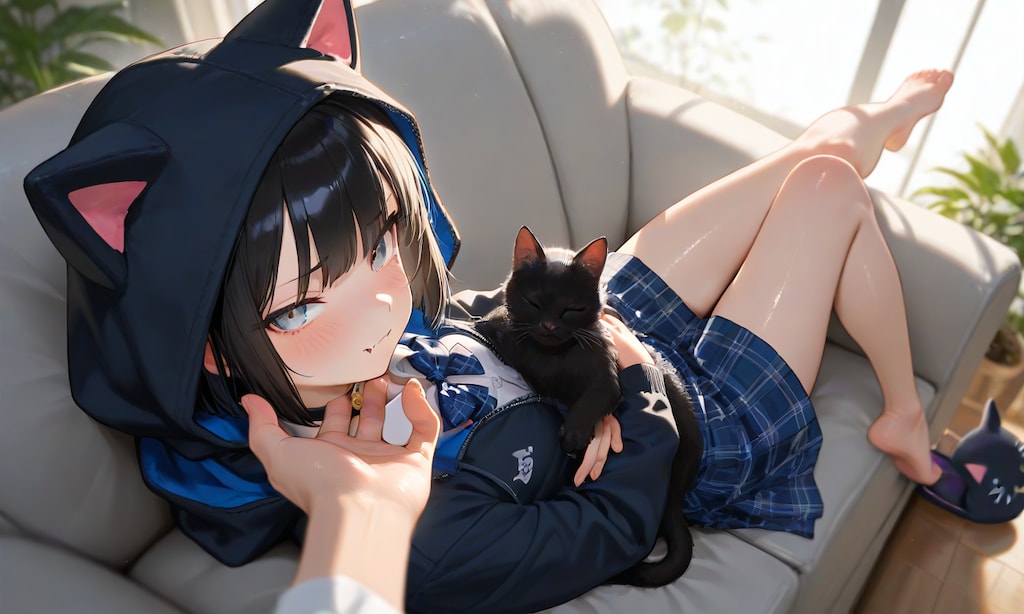 ボブカットちゃんにプレゼントしてみた