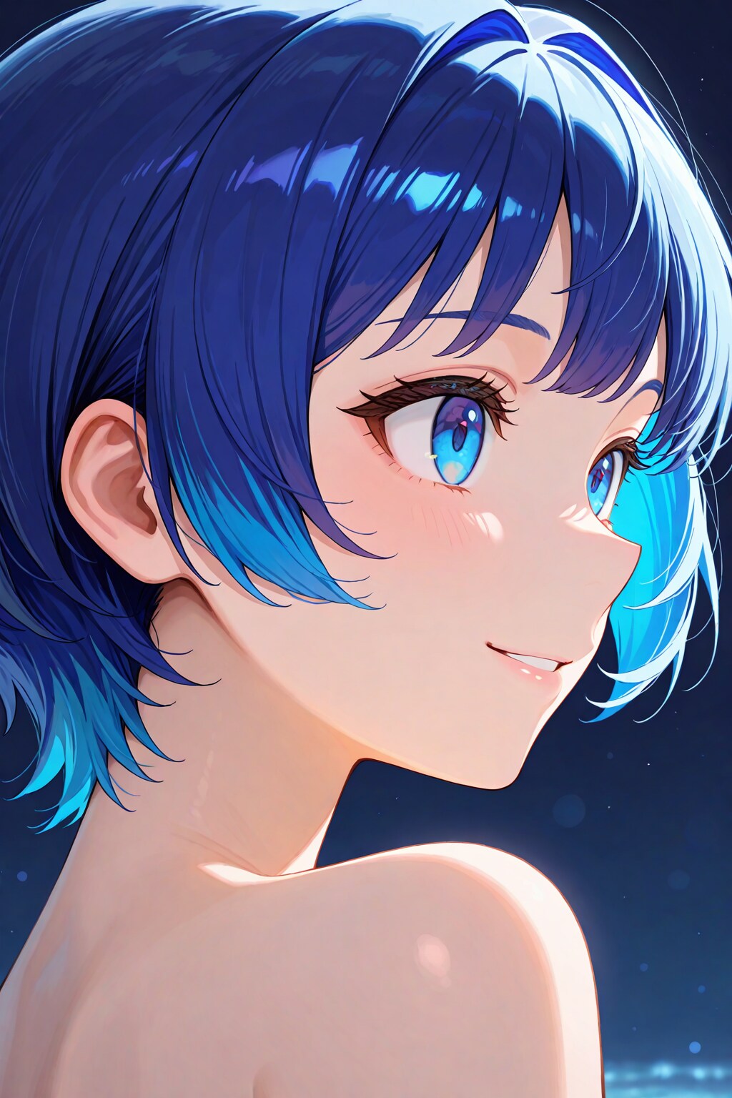 横顔