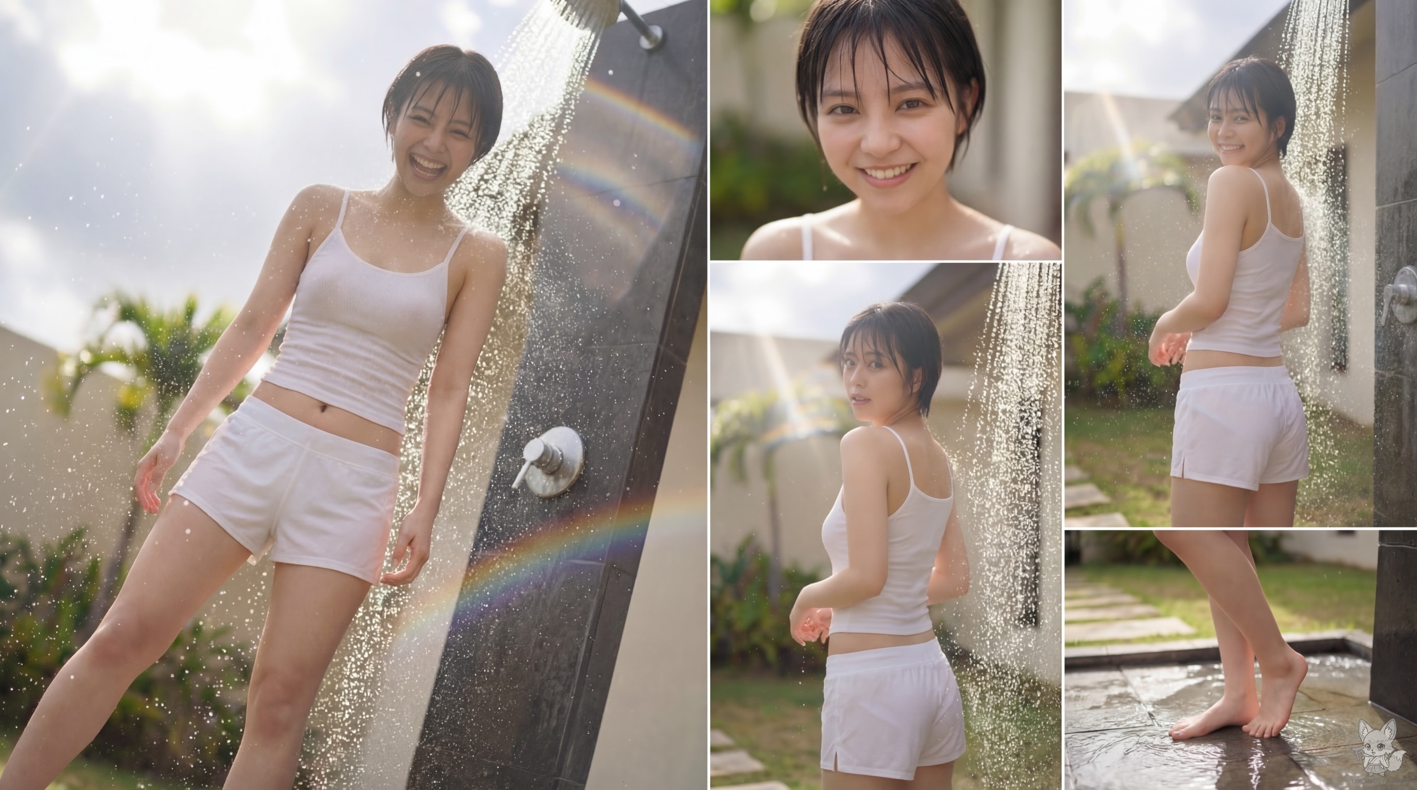 空想写真集 胡桃「Splash」 Page001