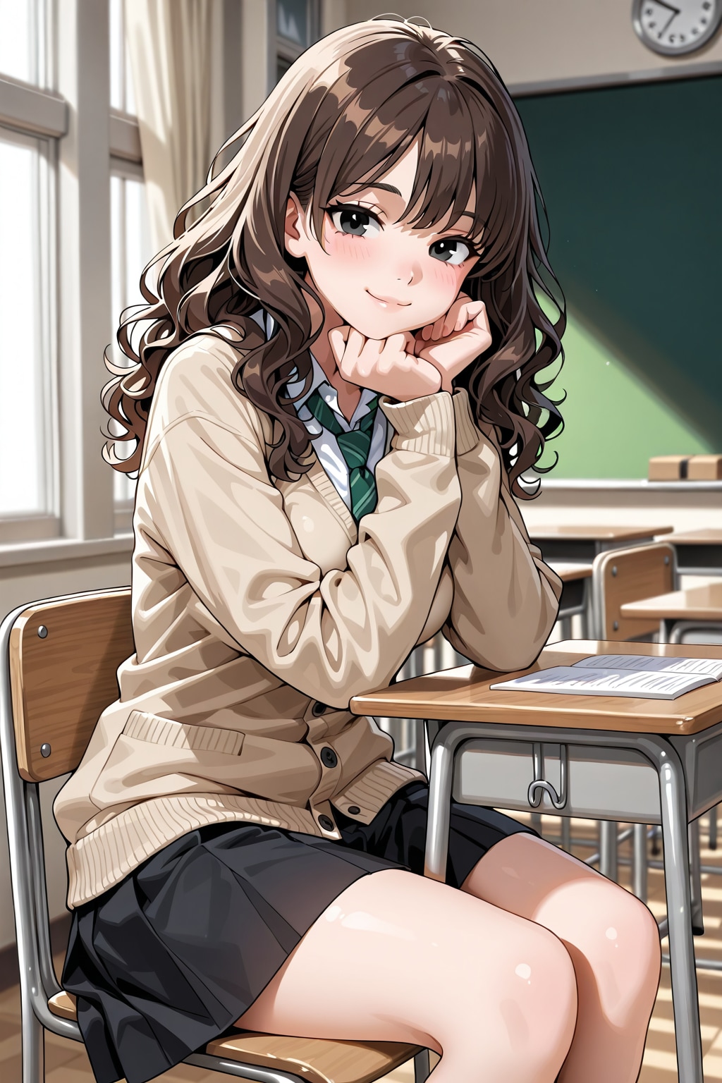 微笑む吉城寺冴さん | の人気AIイラスト・グラビア