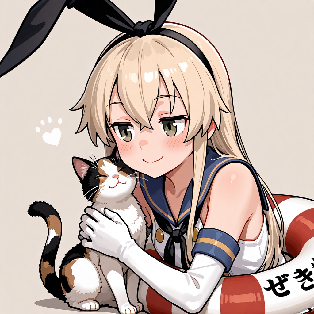島風と猫