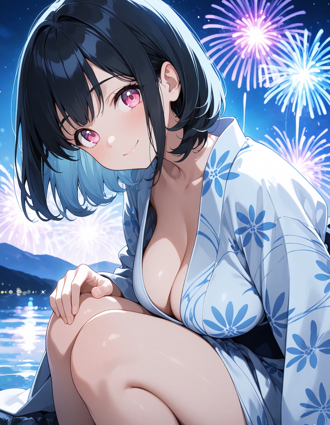 手つなご | の人気AIイラスト・グラビア