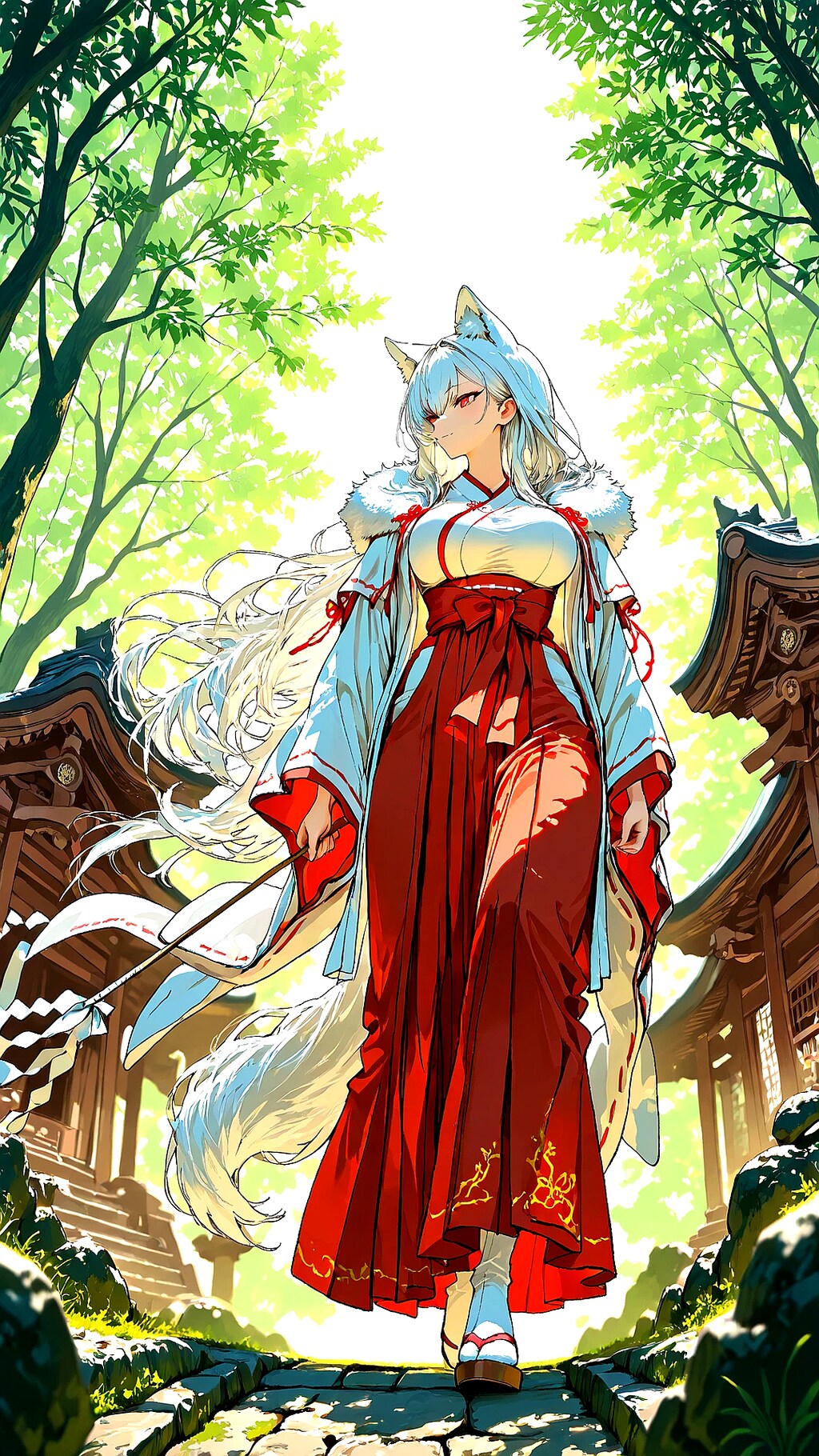 白狼巫女