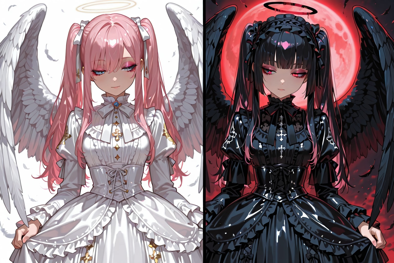 白黒 | の人気AIイラスト・グラビア