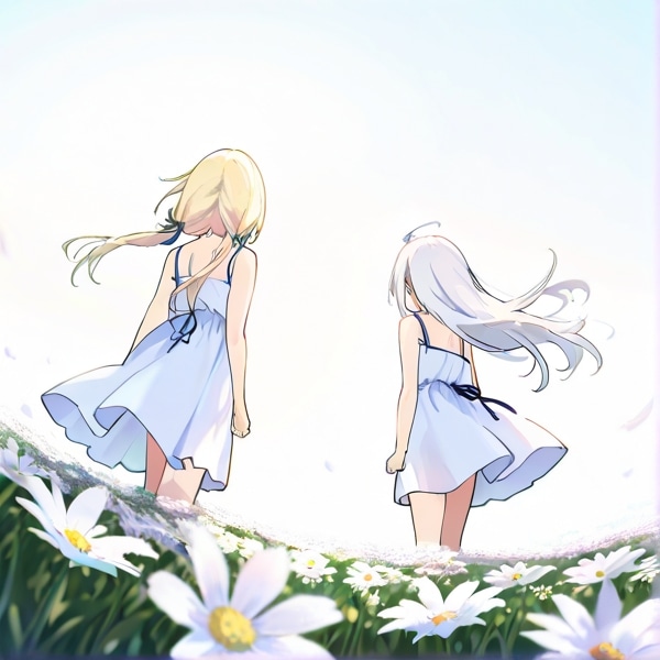 マーガレット畑 | の人気AIイラスト・グラビア