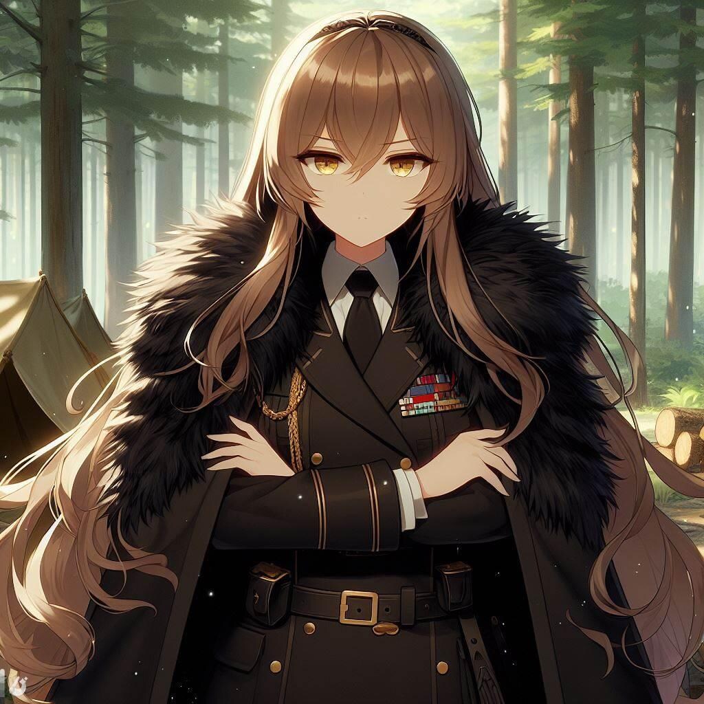 森で校外学習授業するウィンダー先生