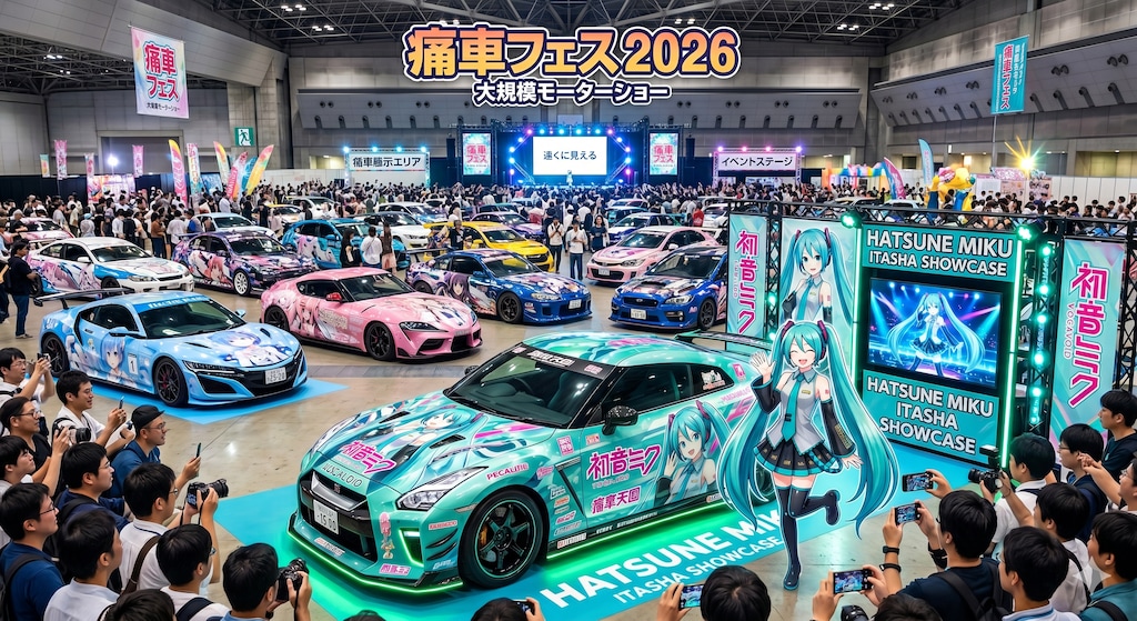 痛車モーターショー