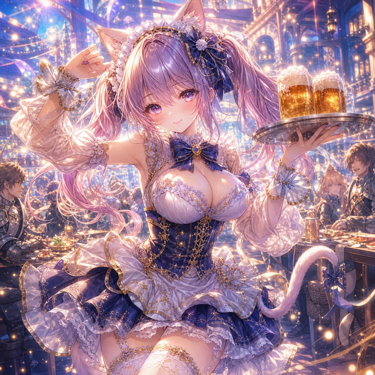 紫ツイにゃん