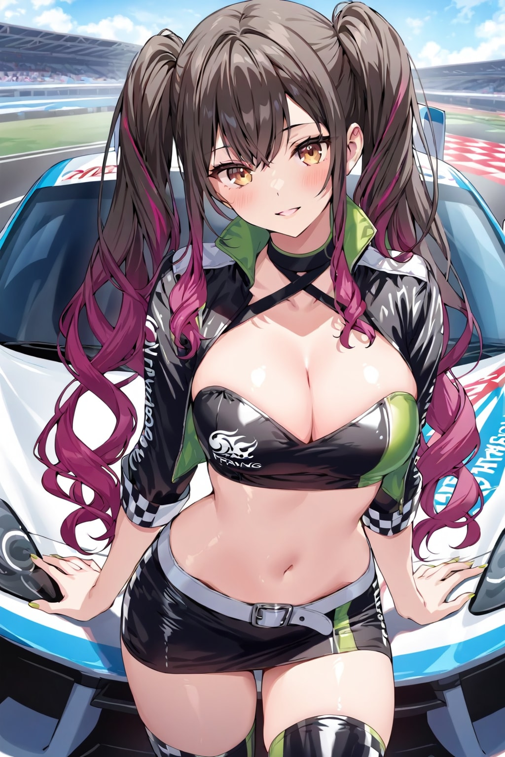 美少女レースクイーン