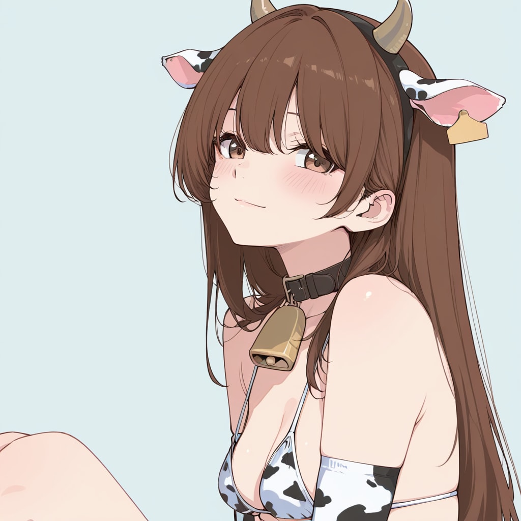 アプリコットさんで牛娘