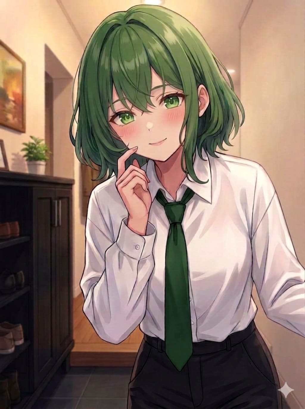 芽生ちゃん016「おかえり、私も帰ってきたところ」