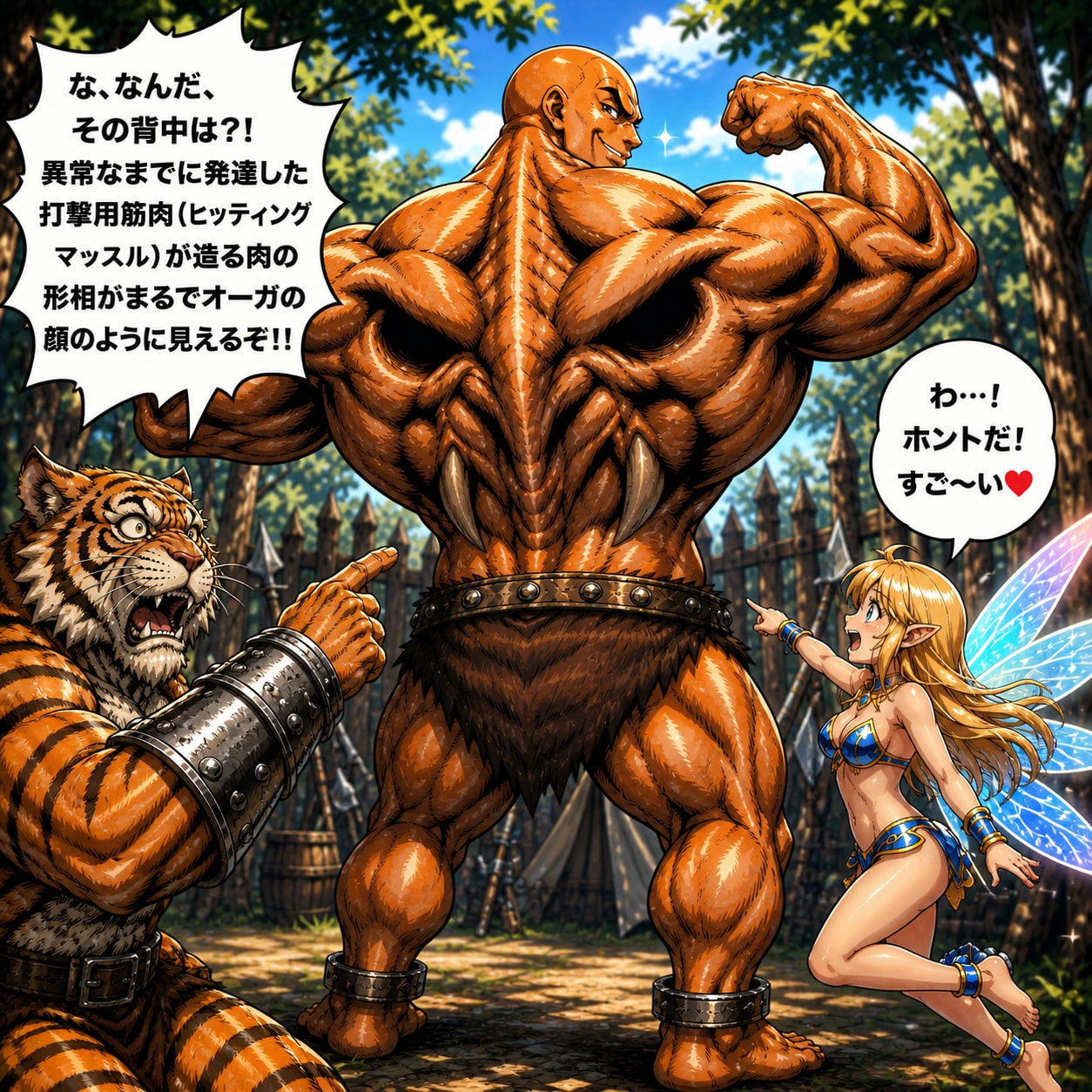 パックマンの背中