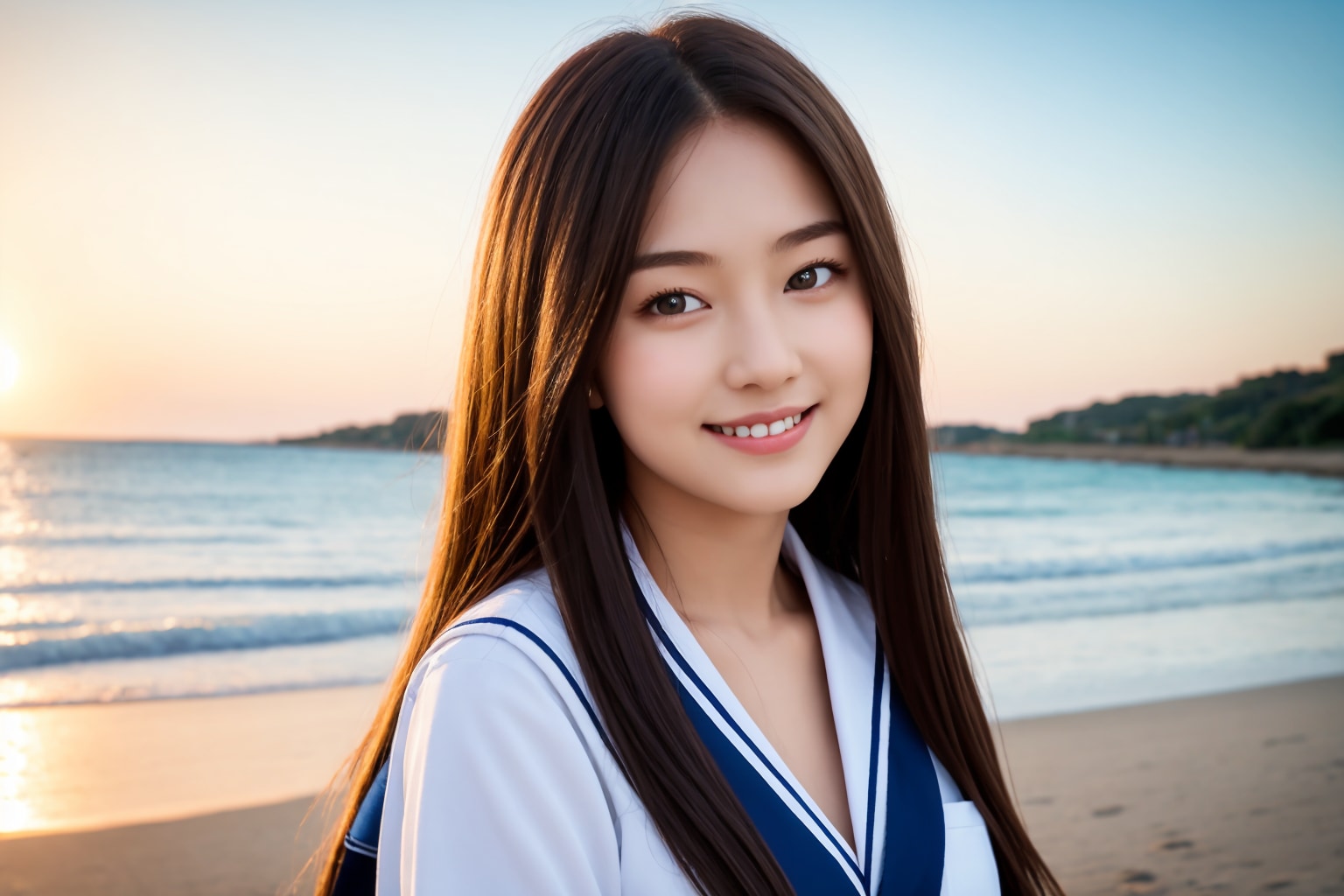 黄昏の彼女１０９ | の人気AIイラスト・グラビア