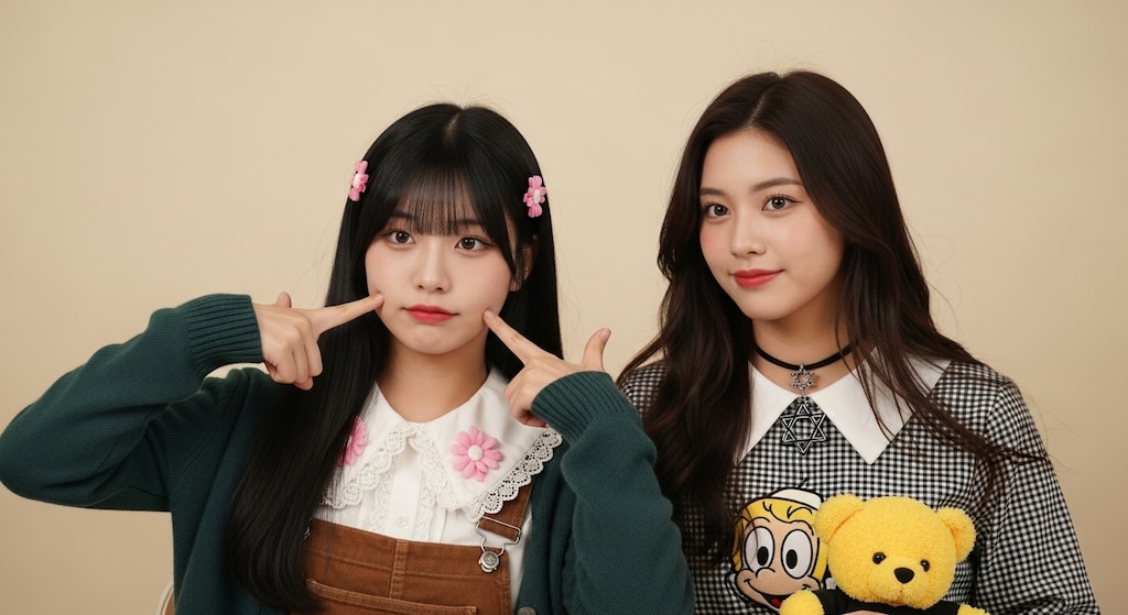 韓国アイドル風