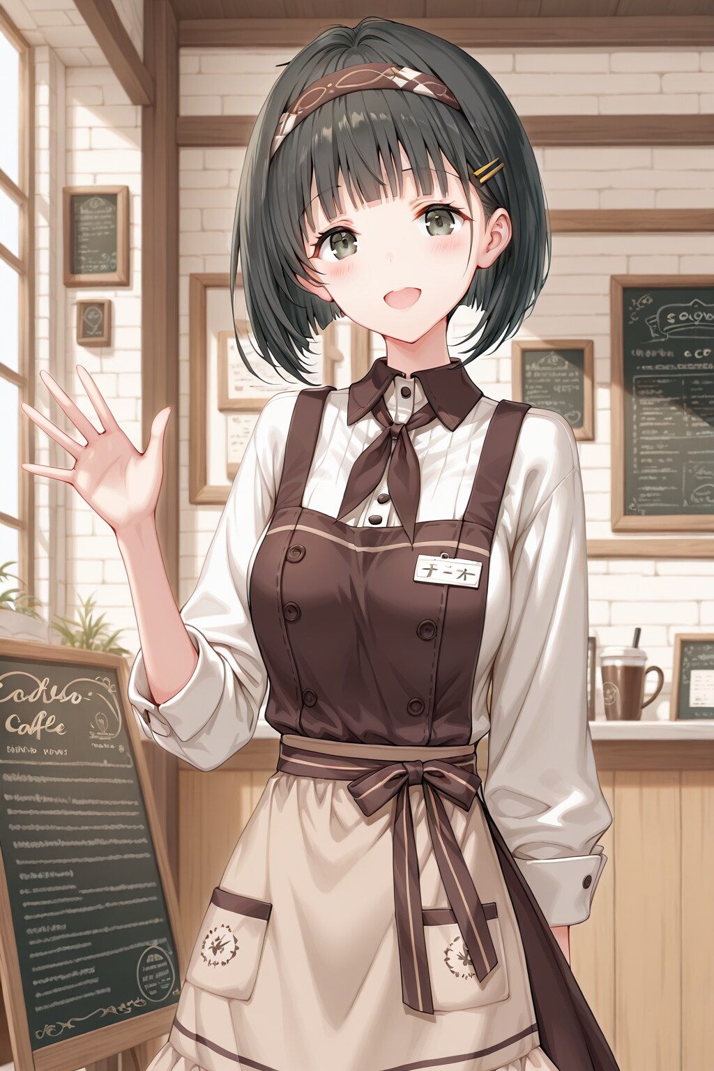 妹ちゃん✨カフェへようこそ‼️🥰☕️✨　✨2025年の営業終了✨ | の人気AIイラスト・グラビア