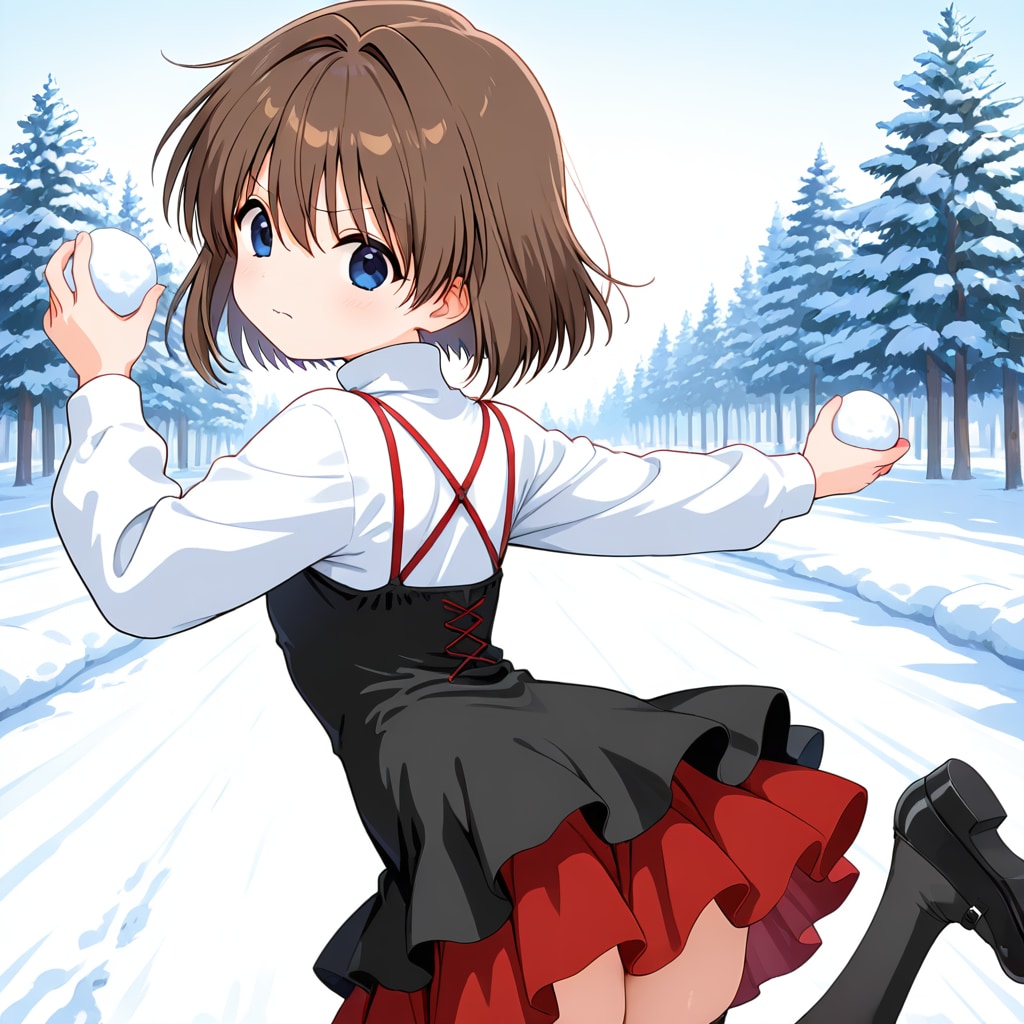 雪合戦 | の人気AIイラスト・グラビア