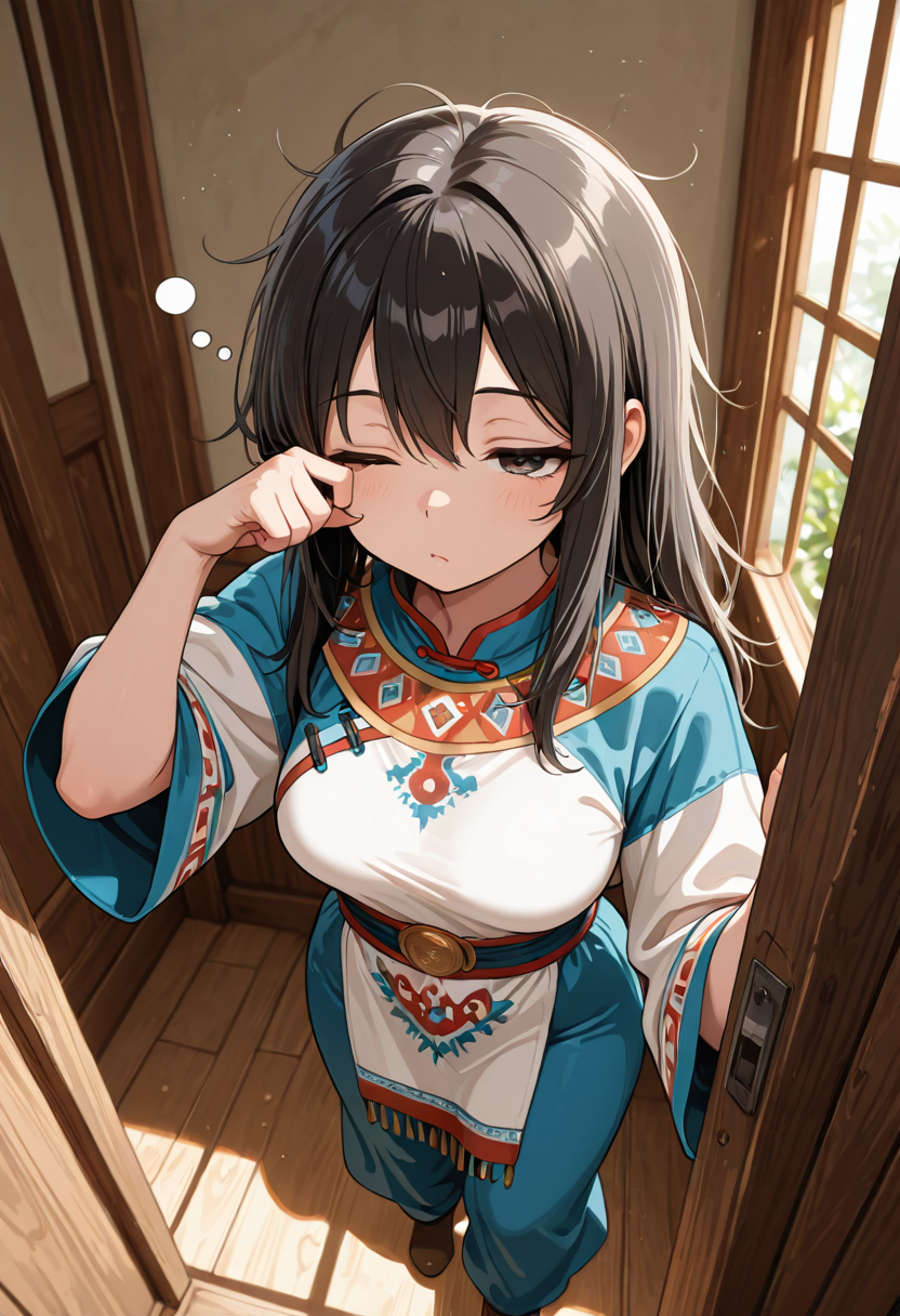 朝の微睡み