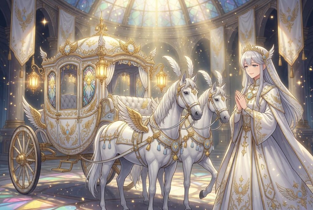 出展："Lumina Sanctum" Concept Landau Carriage - Lord Aurelius Sanctus, the Celestial Marquis