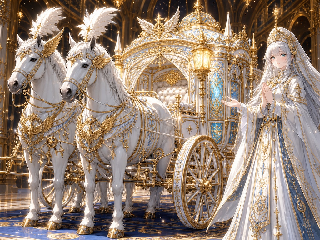出展："Lumina Sanctum" Concept Landau Carriage - Lord Aurelius Sanctus, the Celestial Marquis