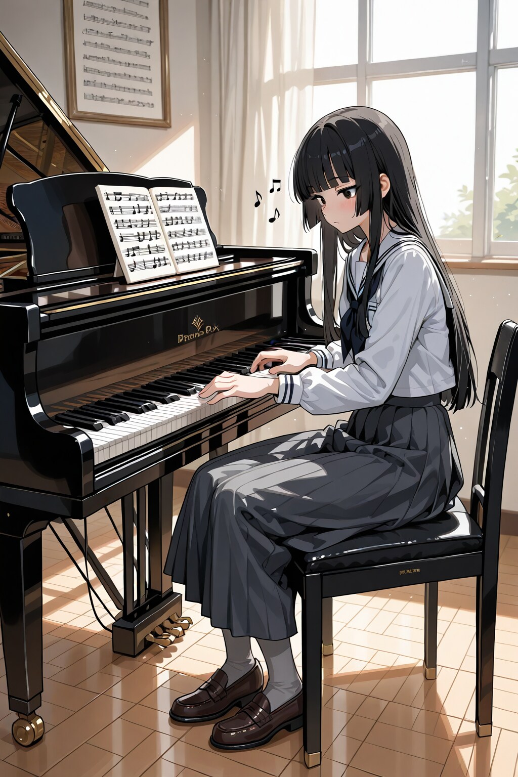 もしもピアノが弾けたなら | の人気AIイラスト・グラビア