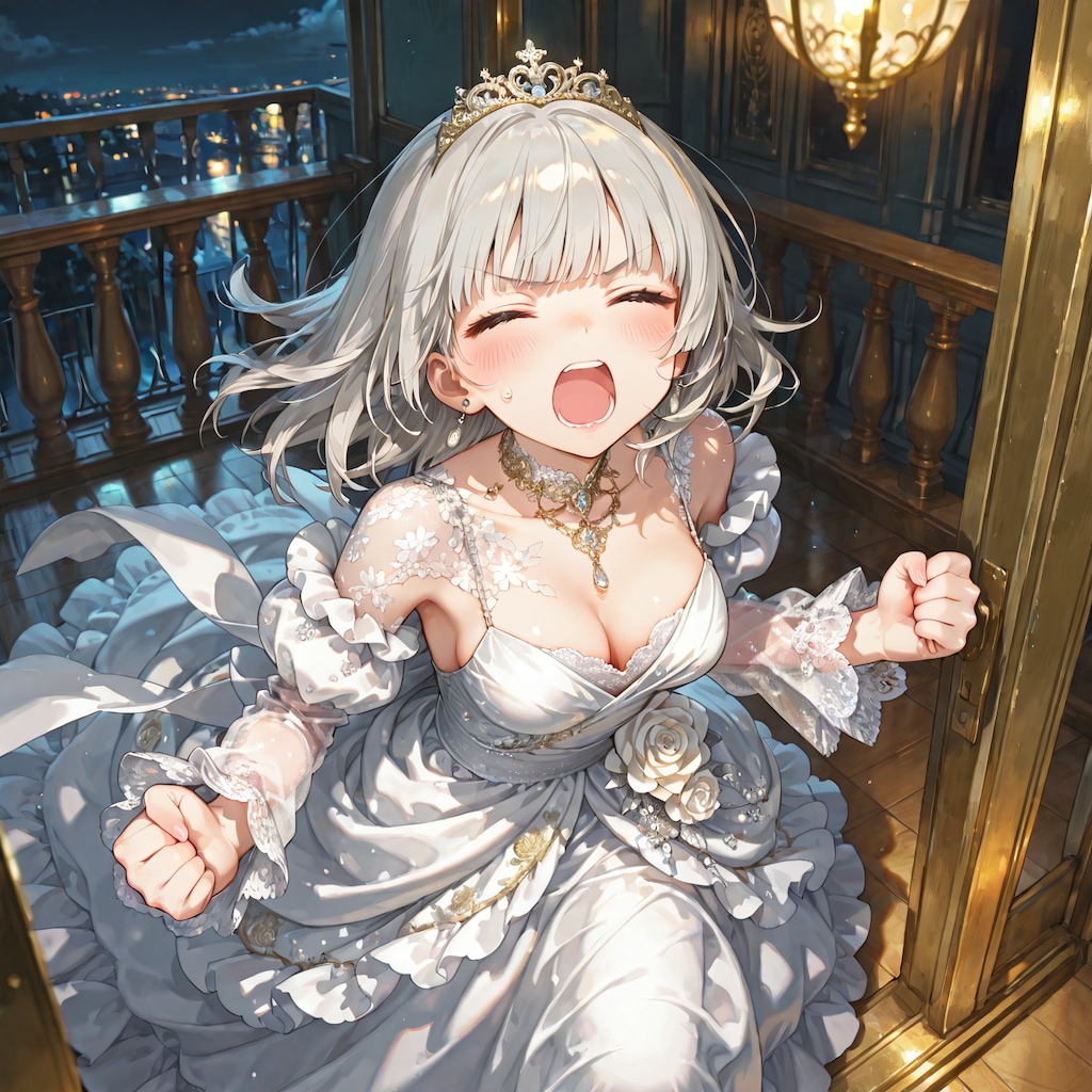 お姫様の雄叫び