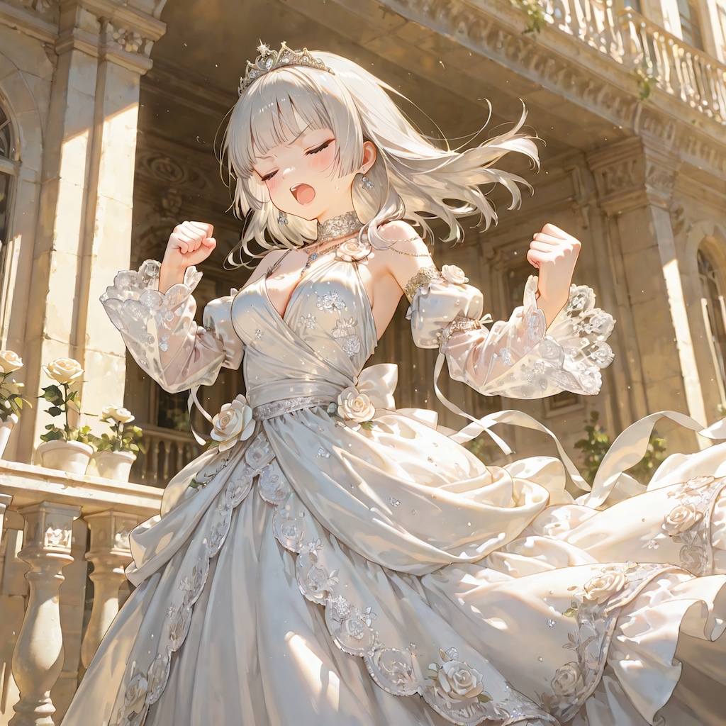 お姫様の雄叫び