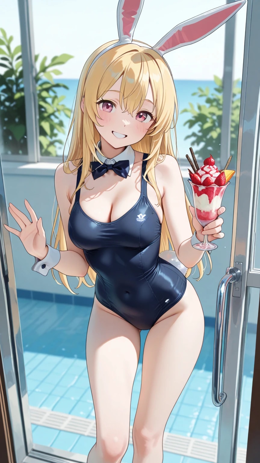 スク水バニー学園