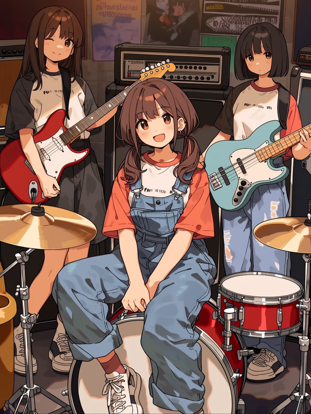 スリーピースロックバンド