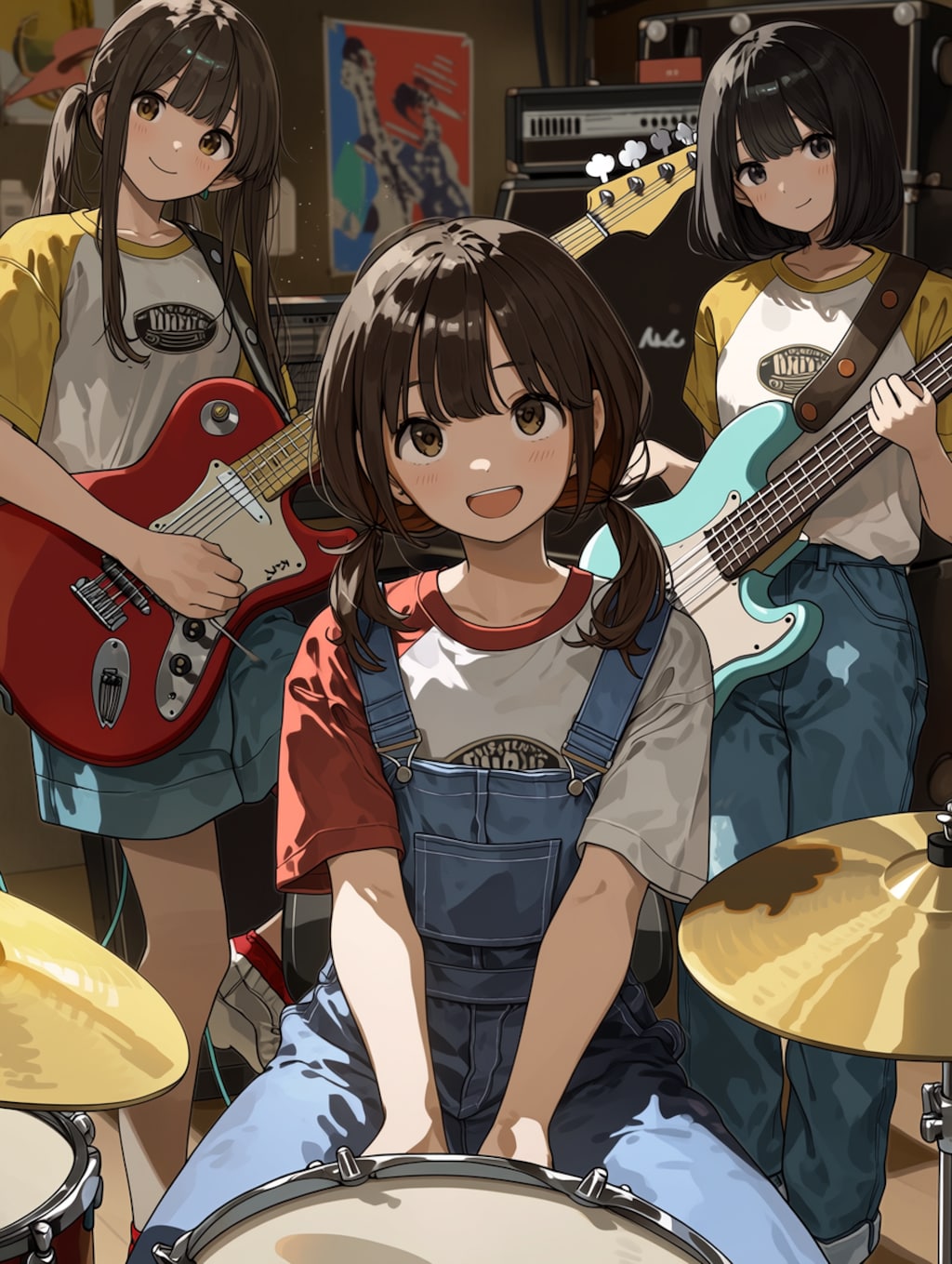 スリーピースロックバンド