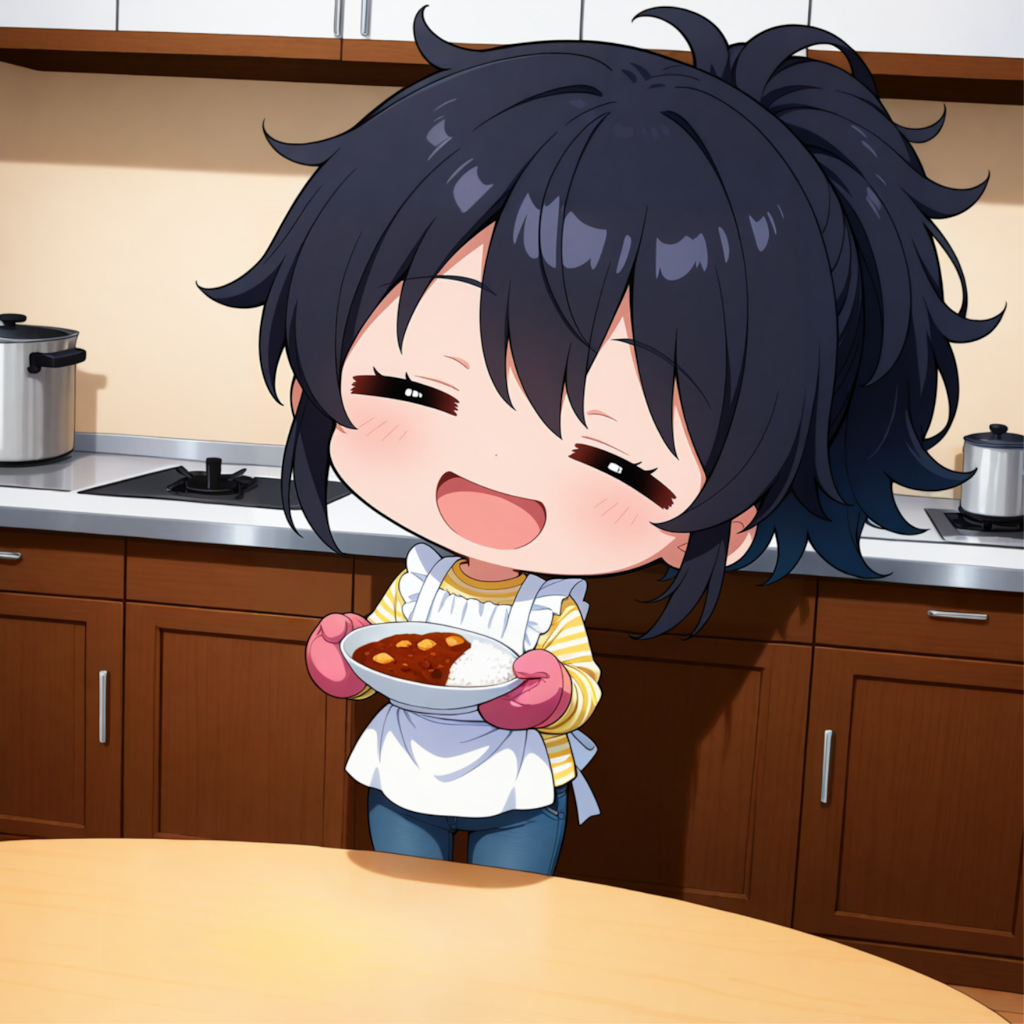 今晩はカレーだよ！
