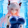 異世界制服少女達　メカ娘　スク水　アクリルドールフィギュア 5枚目