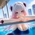 異世界制服少女達　メカ娘　スク水　アクリルドールフィギュア 4枚目