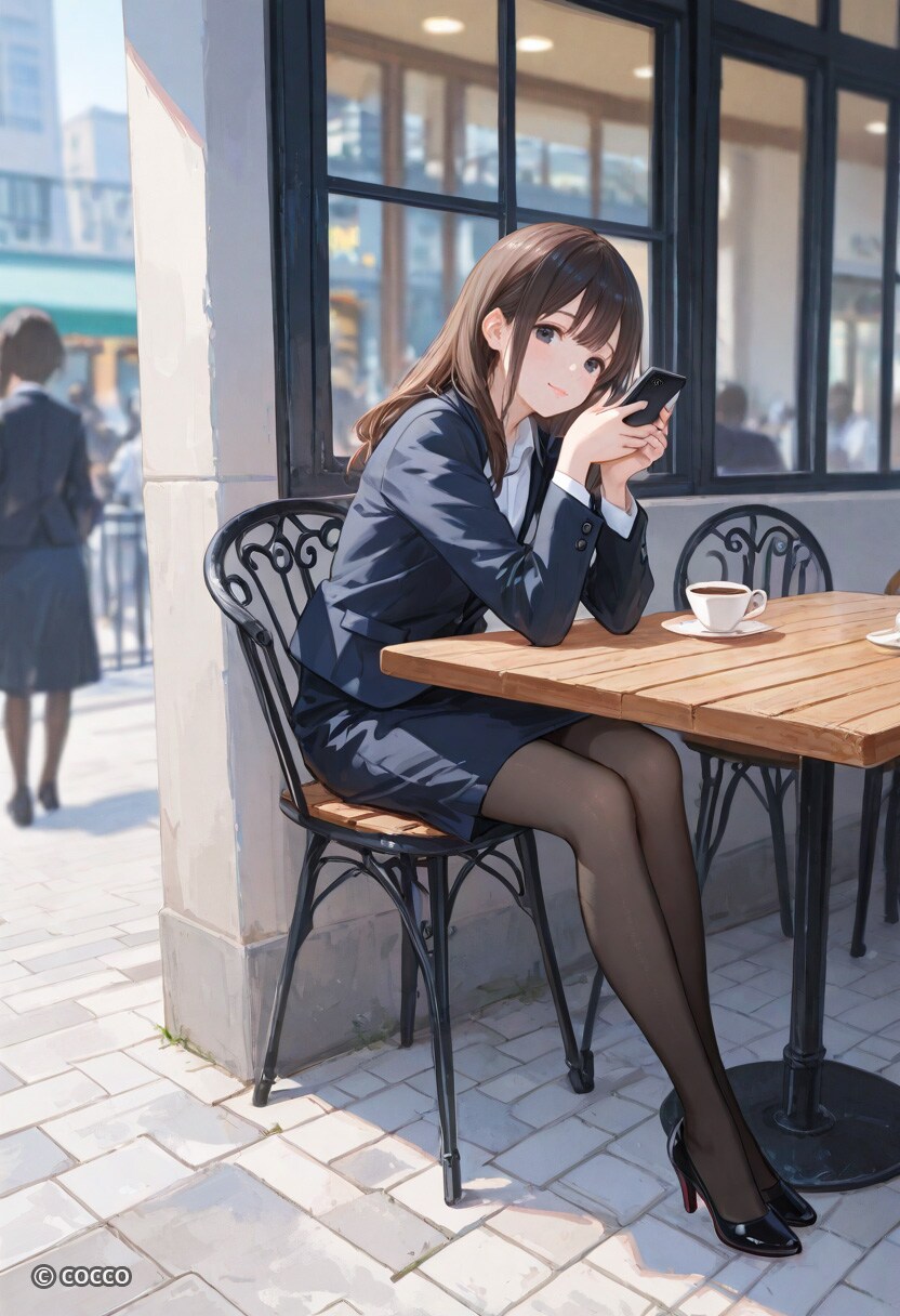 既読待ちの昼下がり