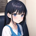 平凡な黒髪の彼女 4枚目