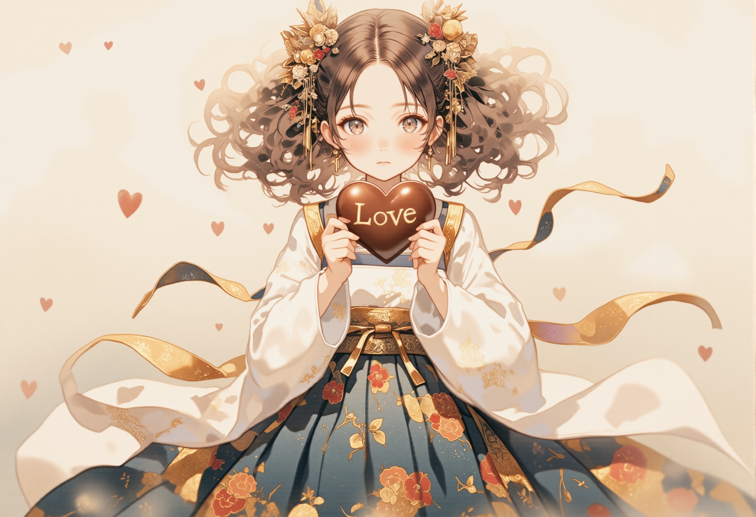 恋の視線 2 | の人気AIイラスト・グラビア