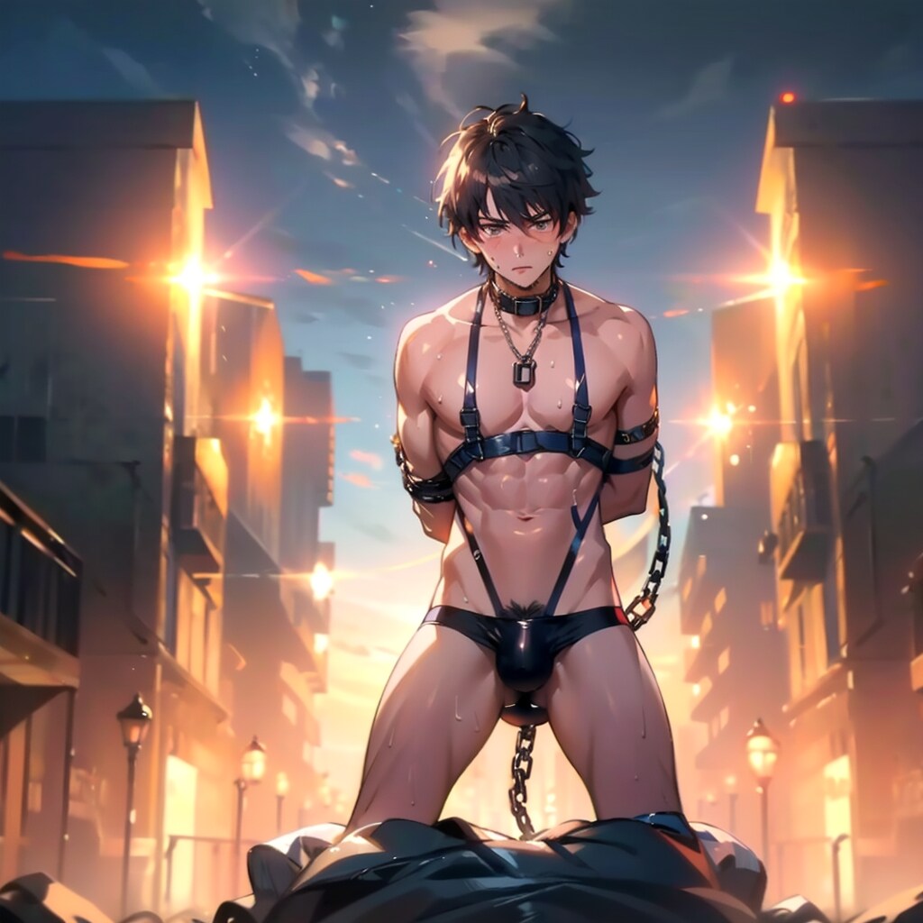 夕日