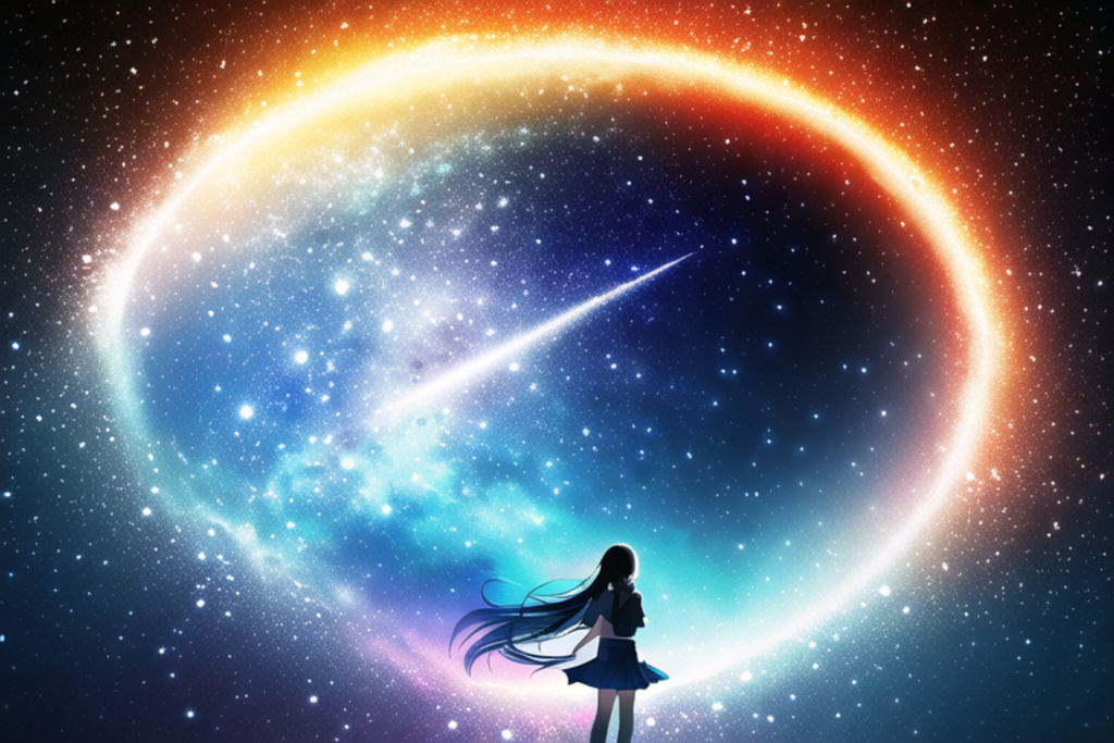 光と闇のシルエット