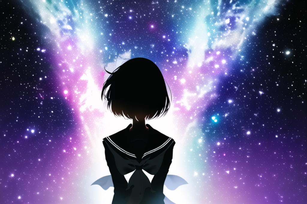 光と闇のシルエット