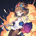 爆裂魔法☆少女　再出動！ 2枚目
