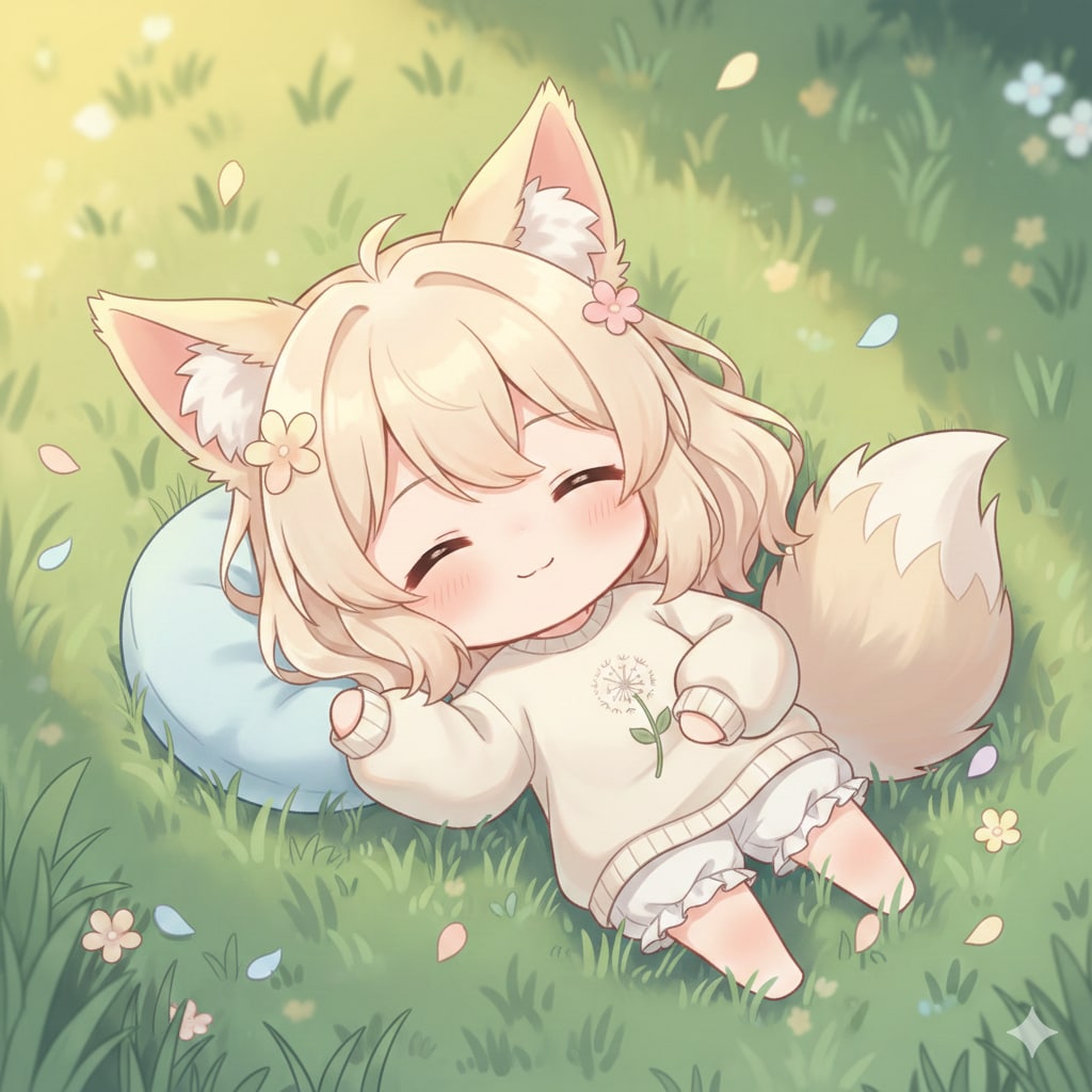 お昼寝中です | の人気AIイラスト・グラビア