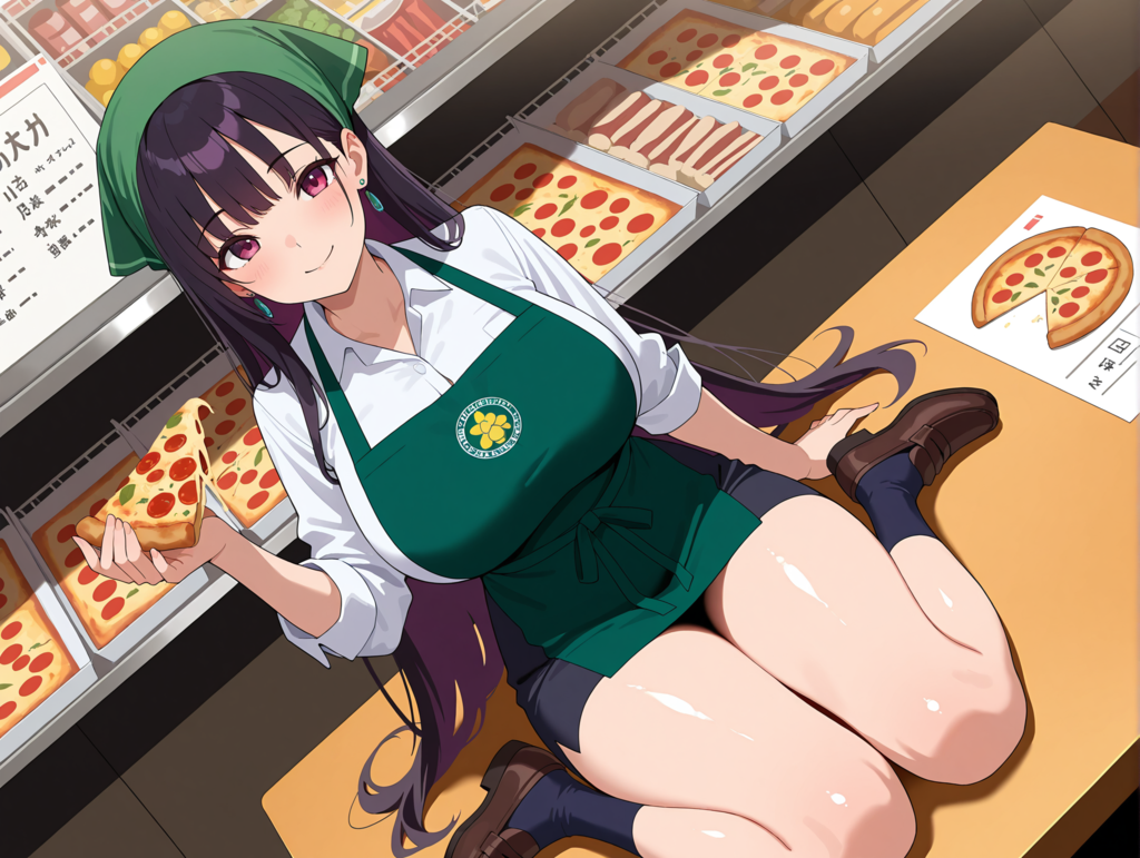 ピザの実演販売（試食可能）