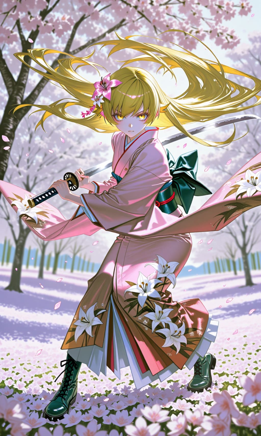 忍野忍　着物剣士