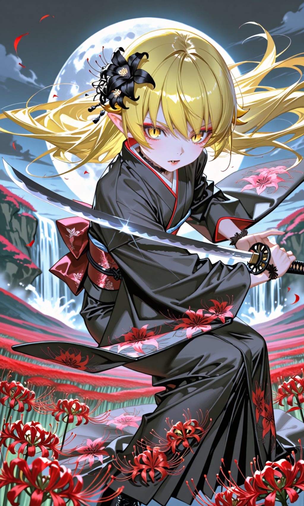 忍野忍　着物剣士