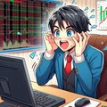 株価が高くなった時に株を売るトレーダー 3枚目