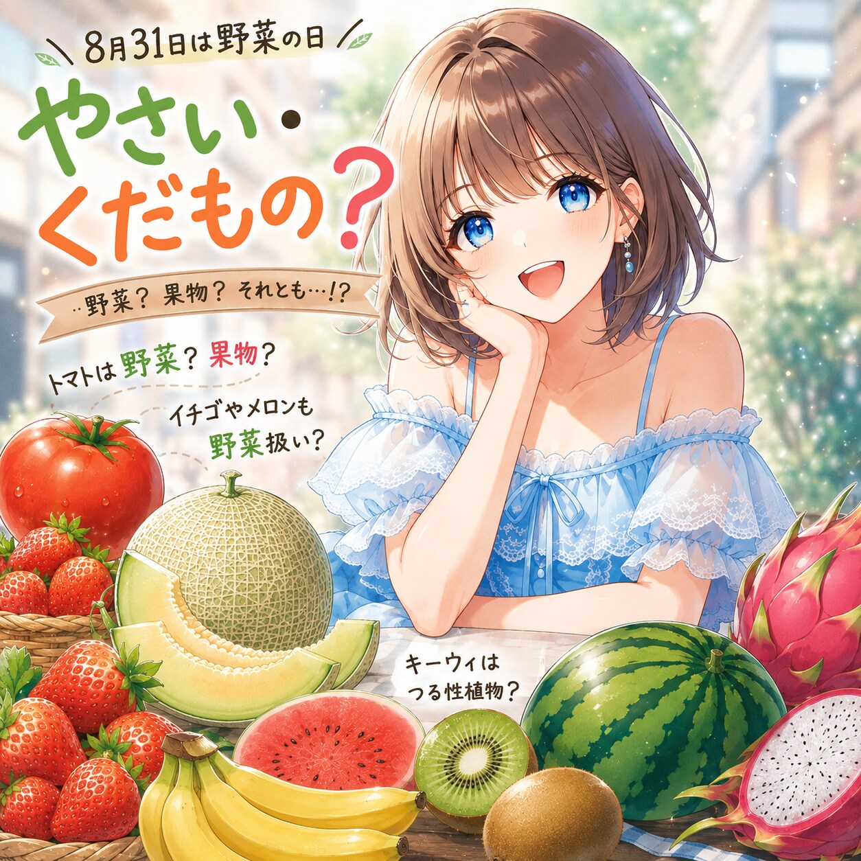 やさい・くだもの？ | の人気AIイラスト・グラビア