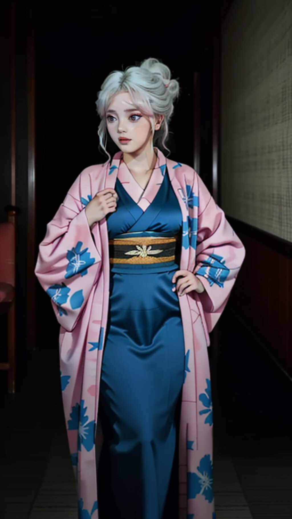 ハロウィンの仮装大会｜産屋敷あまねのコスプレ