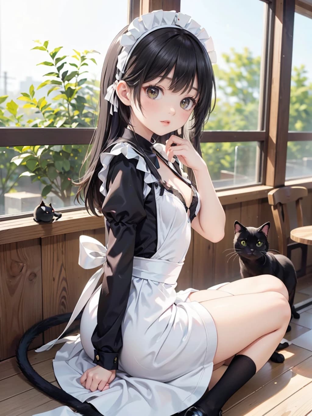 猫カフェ6月3日版　教室風猫カフェ？