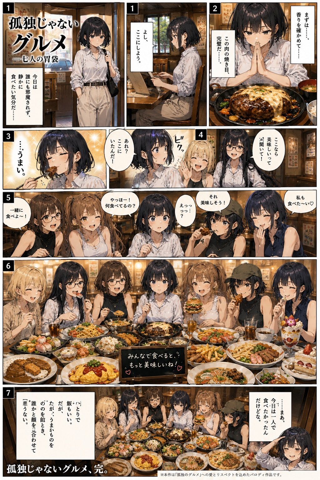 孤独じゃないグルメ