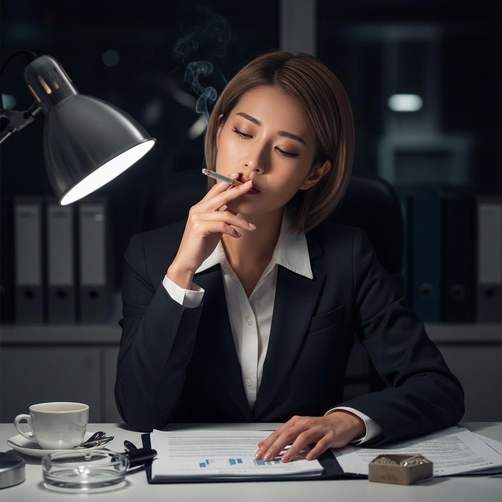 机上喫煙　まるで昭和の出来事